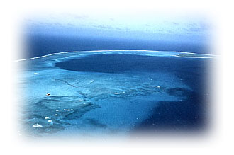 March 1, 1954 Bravo hydrogen bomb crater. Photo © Hiro Toyosaki.